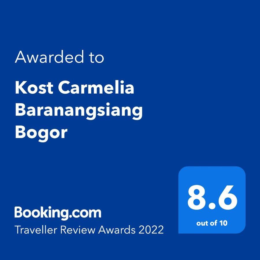 Hotel Kost Carmelia Syariah Baranangsiang Bogor Exterior foto